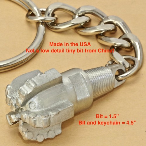 Oilfield drillbit keychain pdc - oilfield,